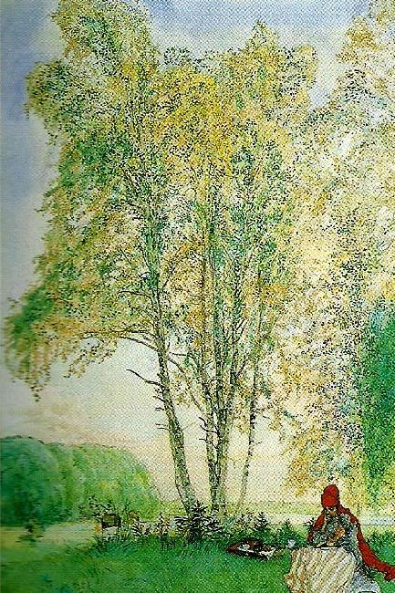 unnader bjorkarna-bjorkarne, Carl Larsson